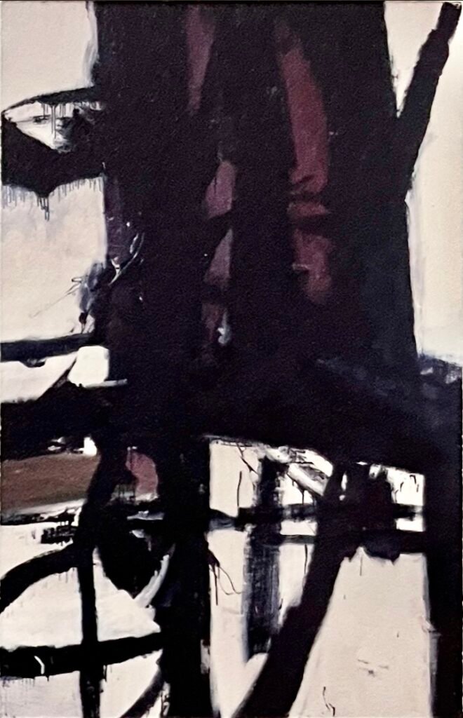 Franz Kline, The Bridge, 1955. Oil on canvas