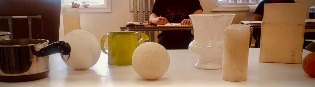 multiple still life objects